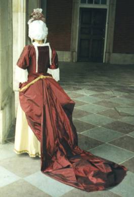 Mantua Gown - Back View