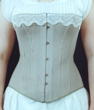 Corded Corset - Front View