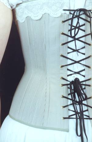 Corded Corset - Back View